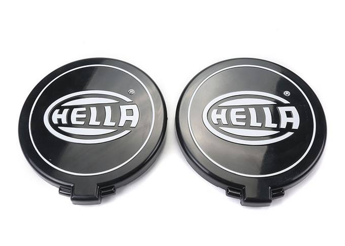 Driving Lamp Stone Shield Set (500 Series) (Black) - Hella H73146011